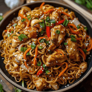 Chicken Chili Garlic Noodles